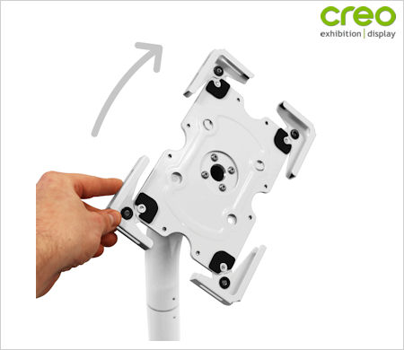Image of a Universal Tablet Floor Stand