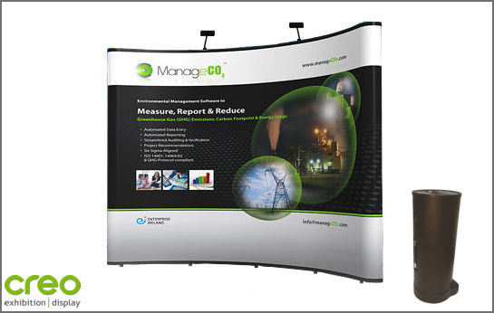 Nomadic C34 Curved Popup Standard Stand