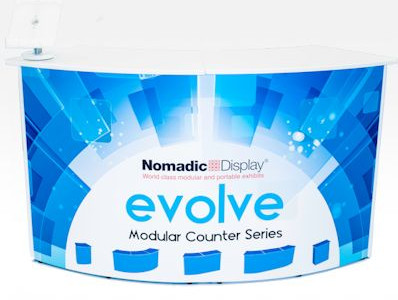Image of an Nomadic Curved Double Module Portable Counter