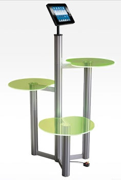 Image of an iPad POS Display Stand