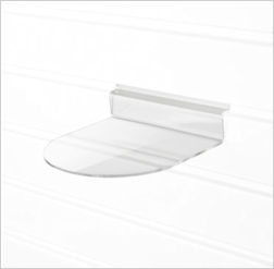 Image of a Curved Product Shelf
